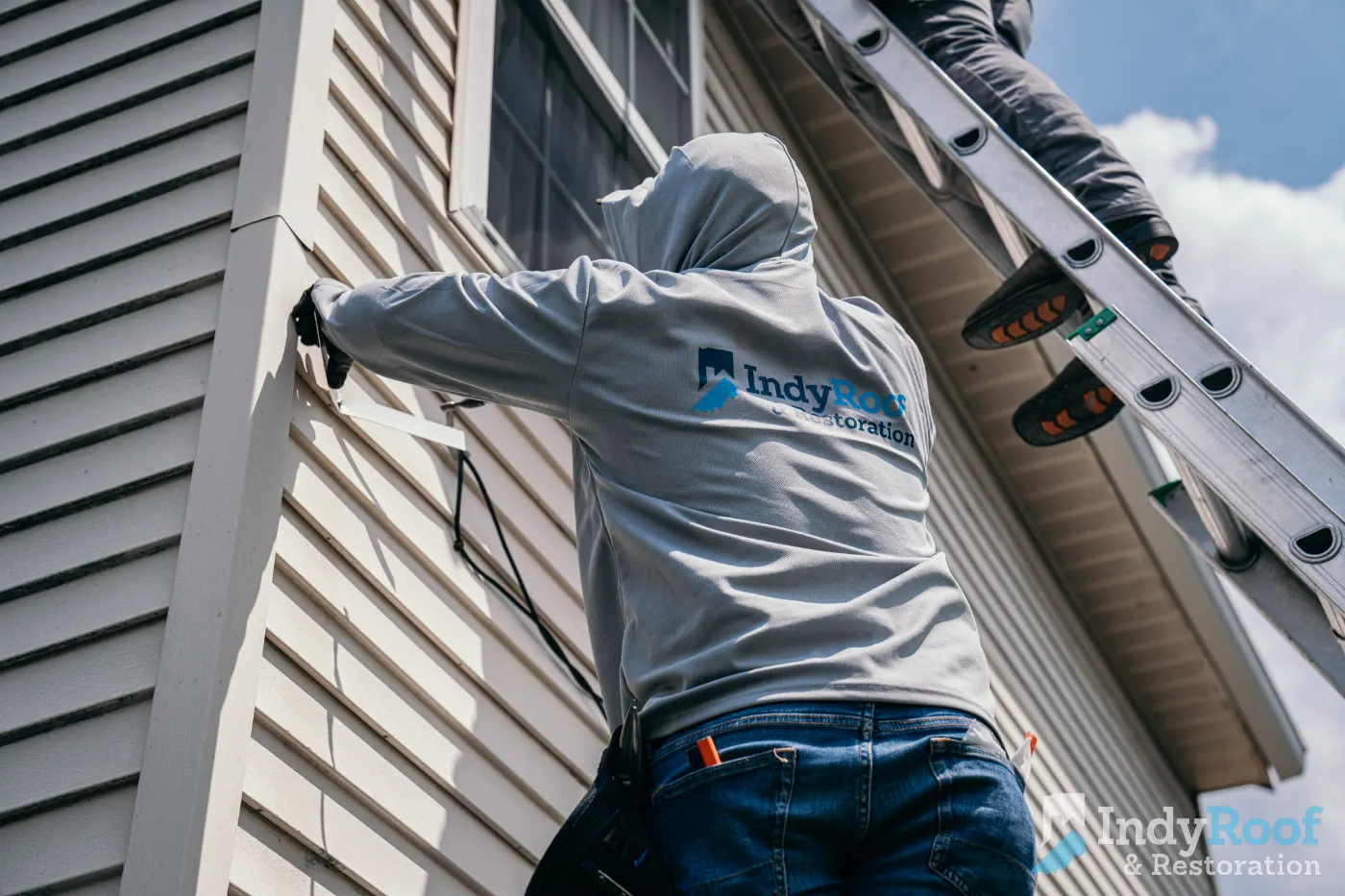 Flashing and seam work in New Augusta